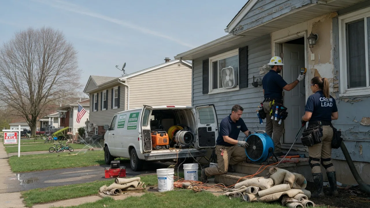 Flood Cleanup in Granville, WV near me